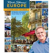 Rick Steves&rsquo; Europe Picture-A-Day Wall Calendar 2024