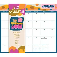 Lisa Congdon the Beginning Is Now: A Magnetic Monthly Calendar 2024