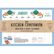 The Kitchen Companion Page-A-Week Calendar 2024