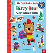 Bizzy Bear歡樂聖誕貼紙書(內附40張大貼紙)My First Sticker Book: Christmas Time
