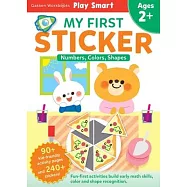 Play Smart My First Sticker Numbers, Colors, Shapes 2+: Sticker Book
