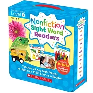 英文100個生活科學常見字讀本套書，級數B(25冊附音檔)Nonfiction Sight Word Readers Level B (With Storyplus)