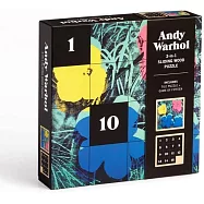 Puz Sliding Wood Andy Warhol Flowers