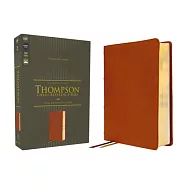 Esv, Thompson Chain-Reference Bible, Genuine Leather, Calfskin, Tan, Red Letter