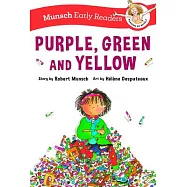 Purple, Green, and Yellow Early Reader
