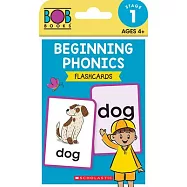 Bob Books - Beginning Phonics Flashcards Phonics, Ages 4 and Up, Kindergarten (Stage 1: Starting to Read)