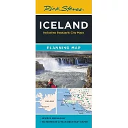Rick Steves Iceland Planning Map: Including Reykjav&iacute;k City Maps