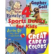 4 Sports Books for Kids: Illustrated for Beginner Readers