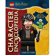 【獨家附贈麗塔.史譏樂高人偶】哈利波特角色圖鑑樂高書 LEGO Harry Potter Character Encyclopedia New Edition: With Exclusive LEGO Harry Potter