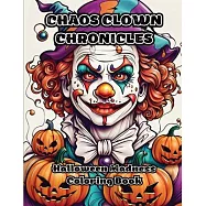 Chaos Clown Chronicles: Halloween Madness Coloring Book