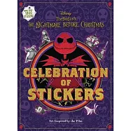 Disney Tim Burton&rsquo;s the Nightmare Before Christmas Celebration of Stickers