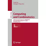 Computing and Combinatorics: 29th International Conference, Cocoon 2023, Hawaii, Hi, Usa, December 15-17, 2023