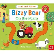 滑滑軌道書機關書Bizzy Bear: Find and Follow On the Farm(附音檔)