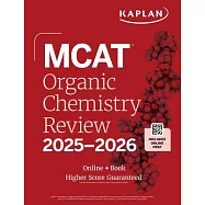 MCAT Organic Chemistry Review 2025-2026: Online + Book