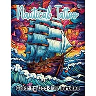 Nautical Tattoos coloring book for inmates