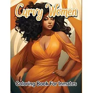 Curvy woman coloring book for inmates