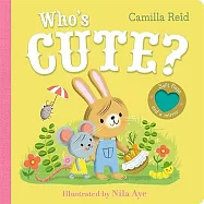 不織布翻翻硬頁書Who’s Cute? (附鏡子)