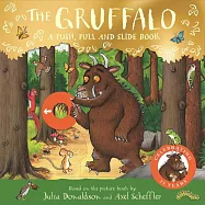 機關硬頁書(25周年紀念版)The Gruffalo: A Push, Pull and Slide Book