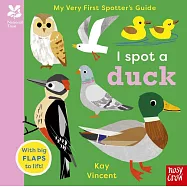 翻翻硬頁書：寶貝第一本鳥類觀察書(附音檔) My Very First Spotter’s Guide: I Spot a Duck (National Trust)