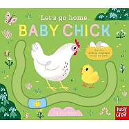 滑滑軌道 硬頁遊戲書(小雞)+音檔 Let’s Go Home, Baby Chick