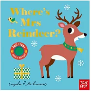 不織布翻翻書Where’s Mrs Reindeer(附故事音檔)