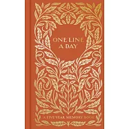 Gilded One Line a Day: A Five-Year Memory Book