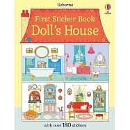 寶寶第一本貼紙書：娃娃屋 First Sticker Book Doll&rsquo;s House