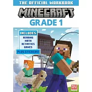 Minecraft官方英文練習本(國小一年級，含獎勵貼紙)Official Minecraft Workbook: Grade 1