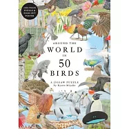 Around the World in 50 Birds 1000 Piece Puzzle: 1000 Piece Jigsaw