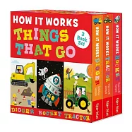 How It Works Boxed Set: Digger; Rocket; Tractor