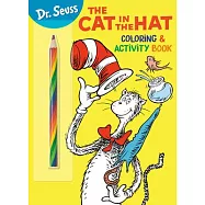 Dr. Seuss: The Cat in the Hat Coloring & Activity Book: Coloring and Activity Book with Rainbow Pencil