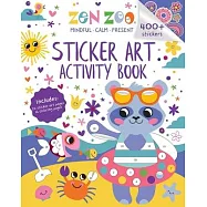 Zen Zoo: Sticker Art Activity Book