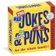 290 Bad Jokes & 75 Punderful Puns Page-A-Day Calendar 2025: For the Whole Family!