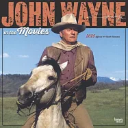 John Wayne in the Movies Official 2025 12 X 24 Inch Monthly Square Wall Calendar Plastic-Free