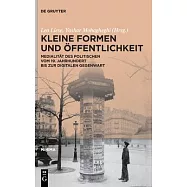 Kleine Formen und &Ouml;ffentlichkeit