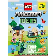 LEGO Minecraft Ideas附積木，可製作三款獨家模型(7歲以上適讀)