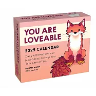 Kate Allan 2025 Day-To-Day Calendar: You Are Lovable