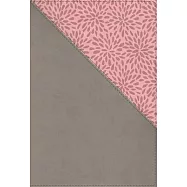 Niv, Quest Study Bible, Large Print, Leathersoft, Gray/Pink, Comfort Print: The Only Q and A Study Bible