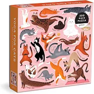 瑜珈貓貓們500片拼圖Yoga for Cats 500 Piece Puzzle