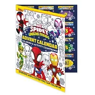 Marvel Spidey & His Amazing Friends: Advent Calendar Coloring & Activity Countdown - Open a Coloring or Activity Book