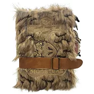 哈利波特：怪獸的怪獸書毛絨絨質感筆記本 (附收納皮帶)Harry Potter: Monster Book of Monsters Plush Journal
