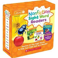 英文100個生活科學常見字讀本套書，級數D(25冊附音檔)Nonfiction Sight Word Readers Level D (With Storyplus)