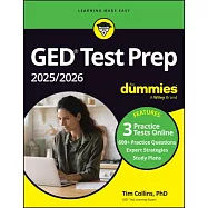 GED Test Prep 2025 / 2026 for Dummies (+3 Practice Tests Online)