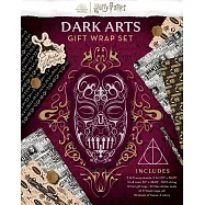 哈利波特：黑魔法主題禮物包裝紙組 Harry Potter: Dark Arts Gift Wrap Stationery Set