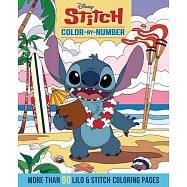 Disney Stitch Color-By-Number