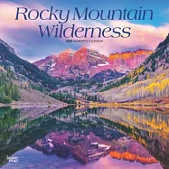 Rocky Mountain Wilderness 2025 12 X 24 Inch Monthly Square Wall Calendar Plastic-Free Browntrout USA United States of
