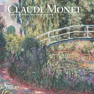 Claude Monet 2025 7 X 14 Inch Monthly Mini Wall Calendar English/French Bilingual Browntrout Impressionist Artist