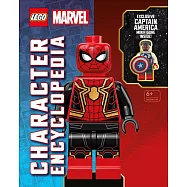 【獨家附贈美國隊長樂高人偶】漫威樂高角色圖鑑 LEGO Marvel Character Encyclopedia (with Exclusive Captain America Minifigure)
