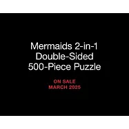 Mermaids 2-In-1 Double-Sided 500-Piece Puzzle