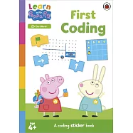孩子第一本程式設計貼紙遊戲書( 跟粉紅豬小妹一起學)Learn with Peppa: First Coding sticker activity book
